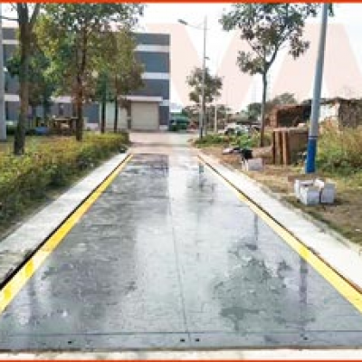 Longhua Water Purification Plant Weighbridge Project Construction Case - May 10, 2019