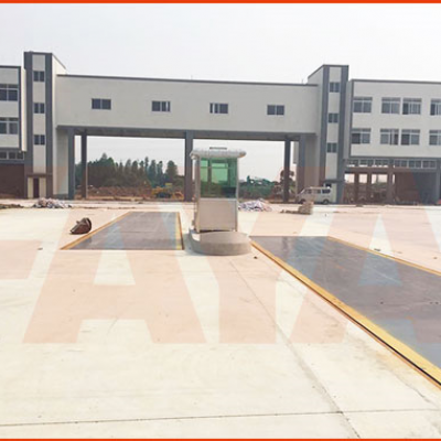 中山兩岸四地農(nóng)批市場地磅項目施工案例--2018年7月2日