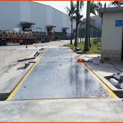 Shundemei's truck scale construction case - November 20, 2018